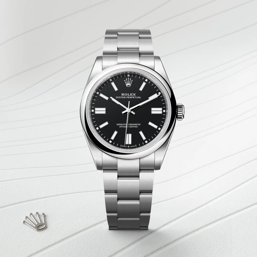 Rolex Oyster Perpetual 41 en Acier Oystersteel M134300-0008 chez Bijouterie Mornier