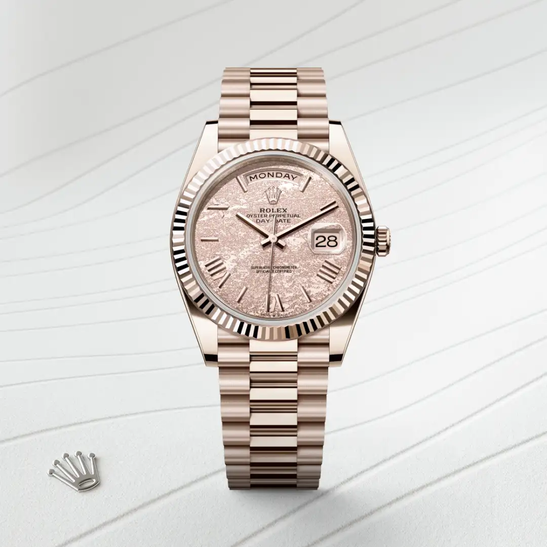 Rolex Day-Date 40 in 18 ct Jubilee Gold M228235JG-0002 at Boutique Rolex Genève