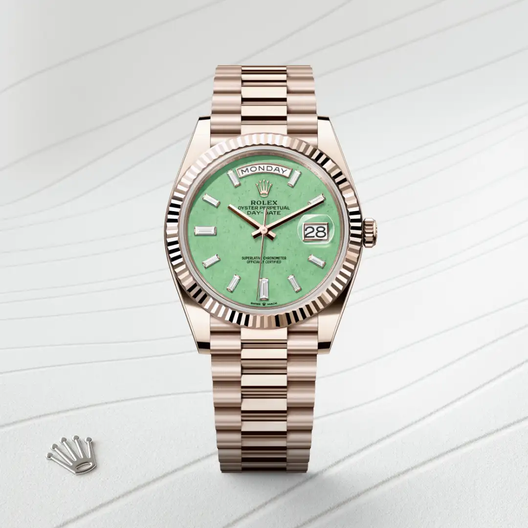 Rolex Day-Date 40 in 18 ct Jubilee Gold M228235JG-0003 at Boutique Rolex Genève
