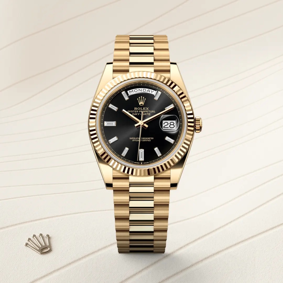 Rolex Day-Date 40 en Or jaune 18 ct M228238-0004 chez Bijouterie Mornier