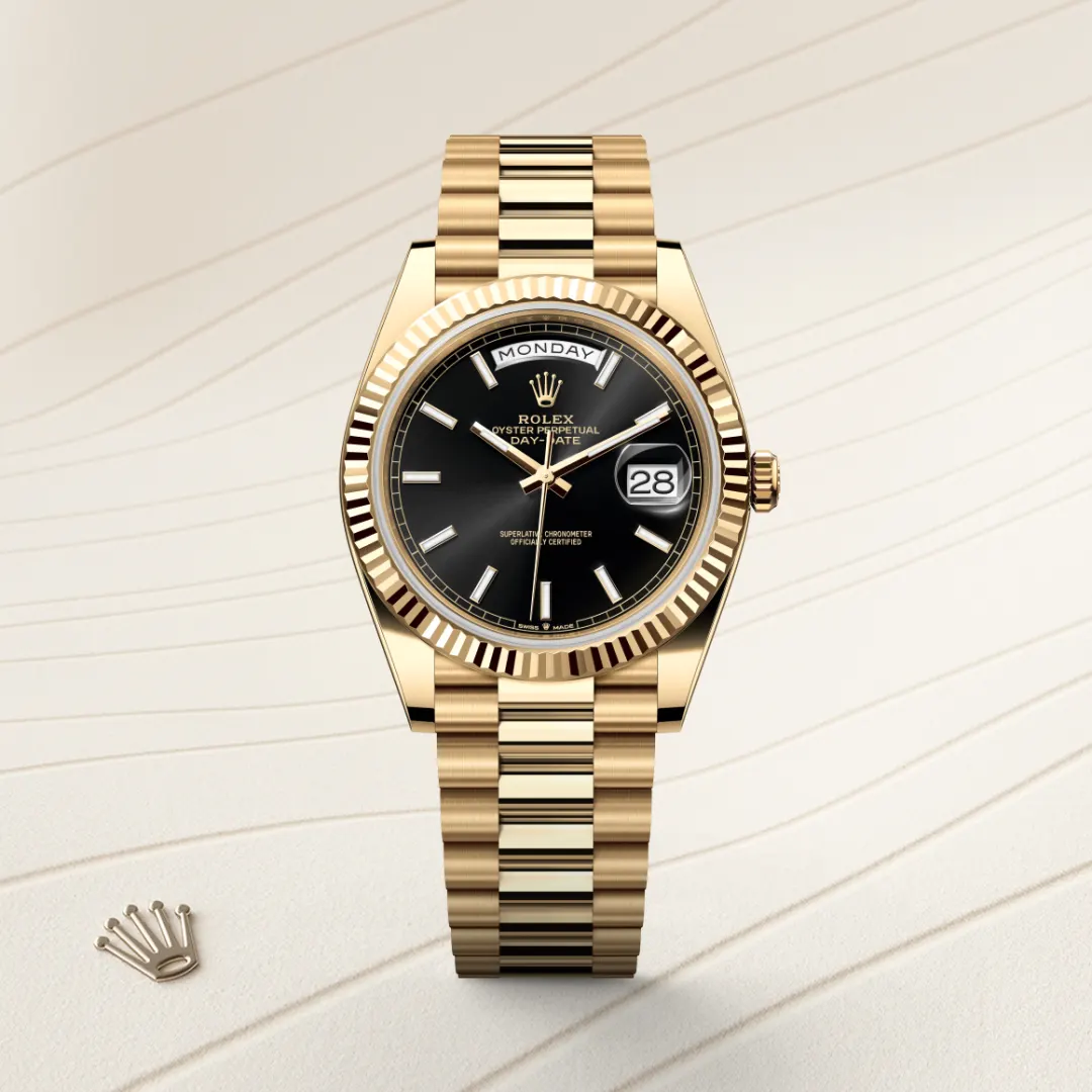 Rolex Day-Date 40 en Or jaune 18 ct M228238-0067 chez Lombard Joaillier