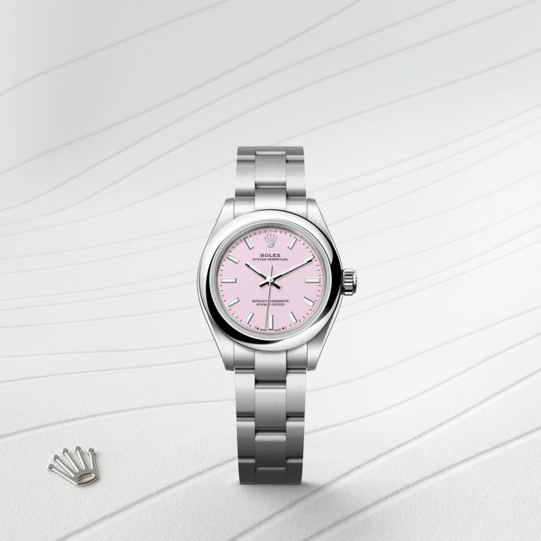 Rolex Oyster Perpetual 28 en Acier Oystersteel M276200-0009 chez Bijouterie Mornier
