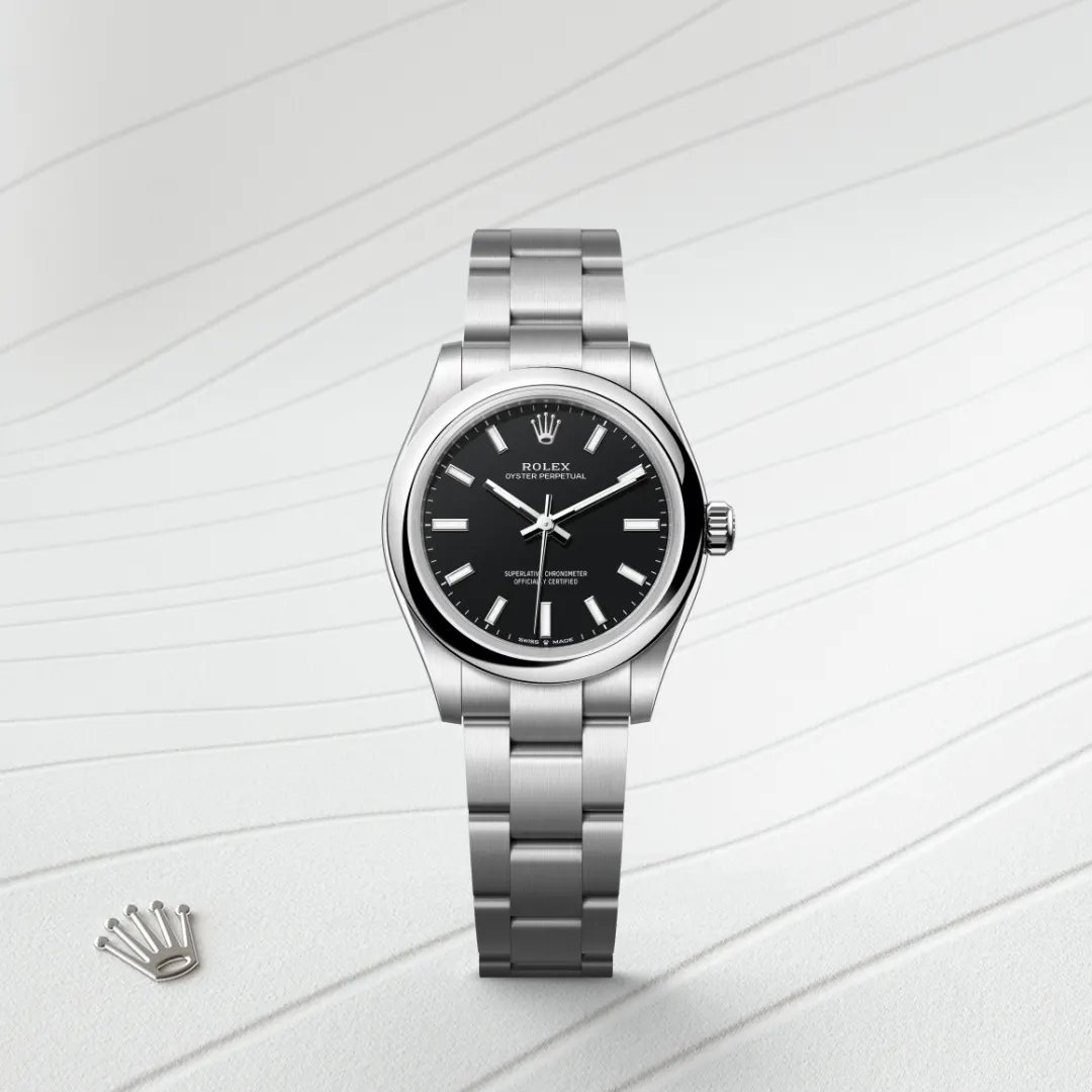 Rolex Oyster Perpetual 31 en Acier Oystersteel M277200-0016 chez Bijouterie Mornier