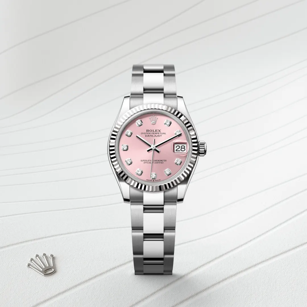 Rolex Datejust 31 en Rolesor gris – combinaison d’acier Oystersteel et d’or gris M278274-0031 chez Veron Roques