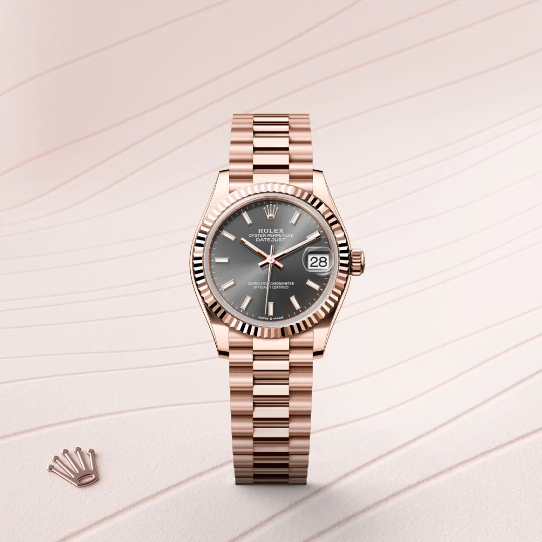 Rolex Datejust 31 en Or Everose 18 ct M278275-0027 chez Veron Roques