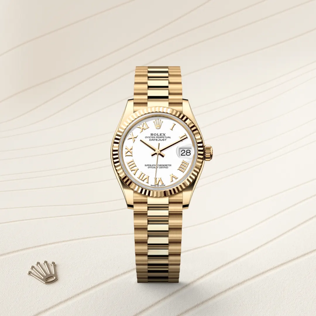 Rolex Datejust 31 en Or jaune 18 ct M278278-0020 chez Dubail
