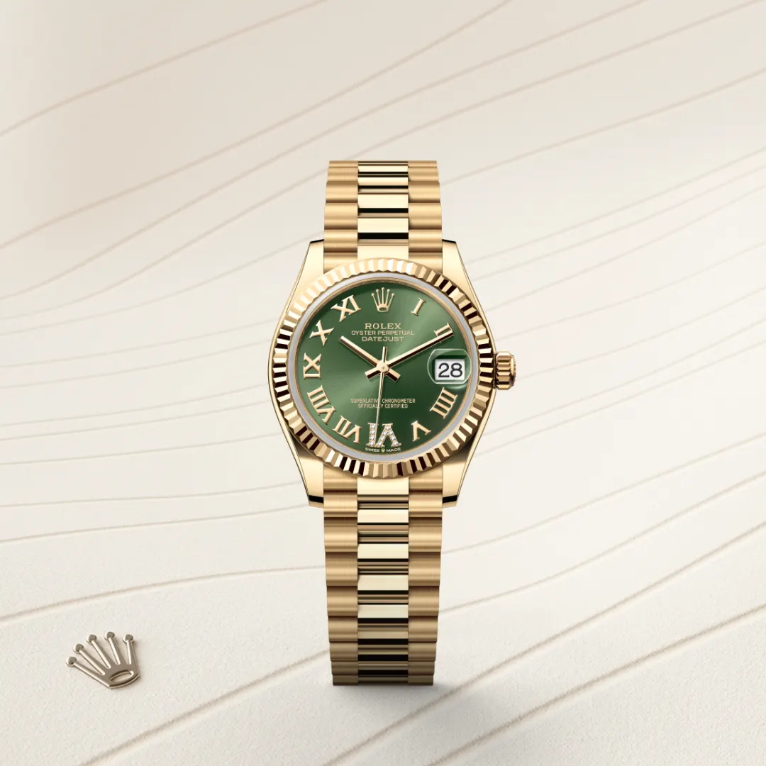Rolex Datejust 31 en Or jaune 18 ct M278278-0030 chez Bijouterie Mornier