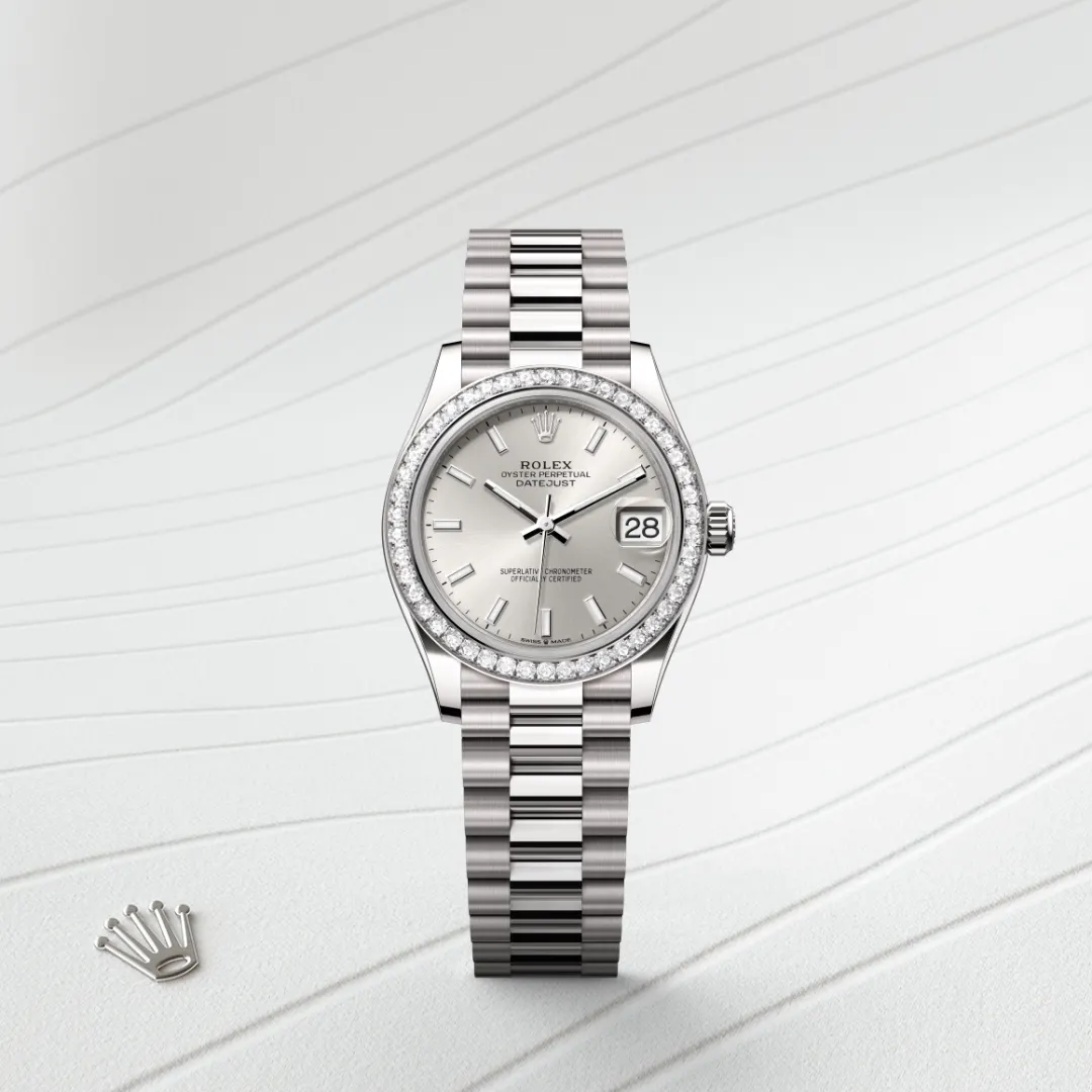 Rolex Datejust 31 en Or gris 18 ct M278289RBR-0012 chez Dubail