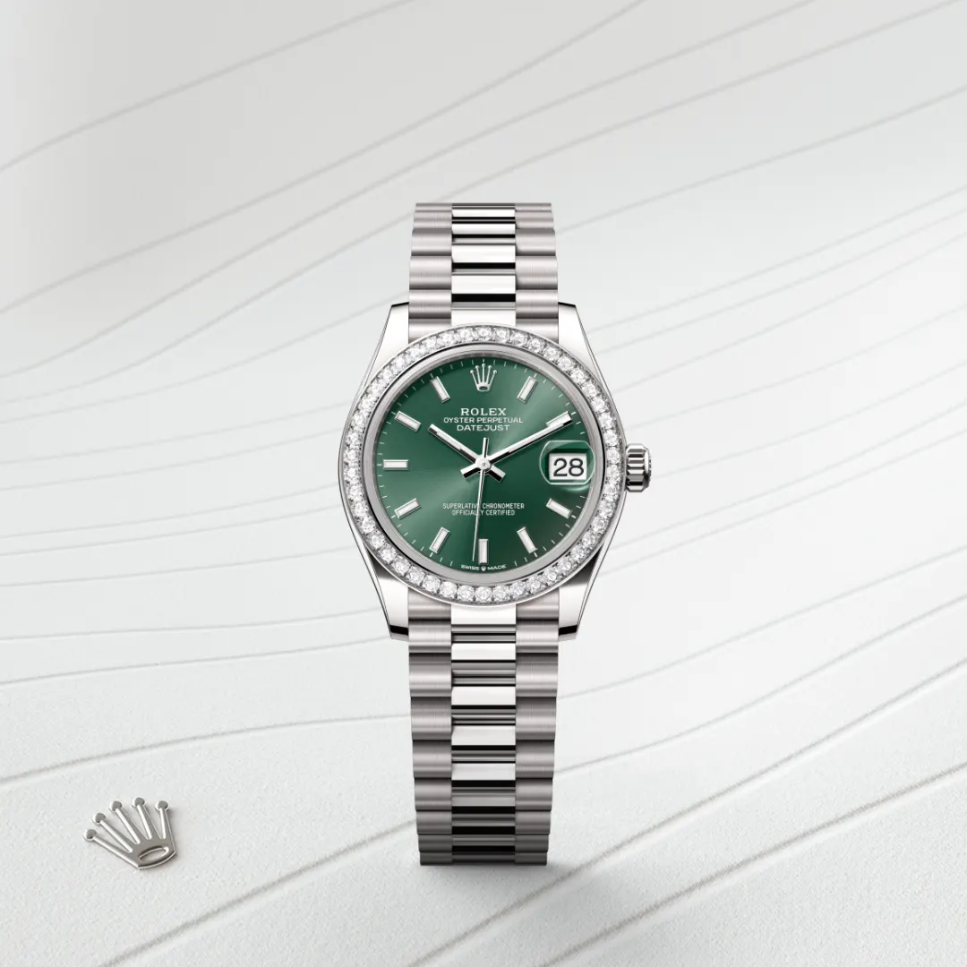Rolex Datejust 31 en Or gris 18 ct M278289RBR-0015 chez Maison Prieur
