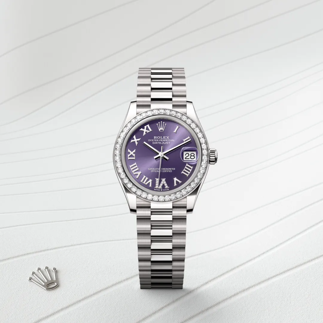 Rolex Datejust 31 en Or gris 18 ct M278289RBR-0019 chez Maison Prieur