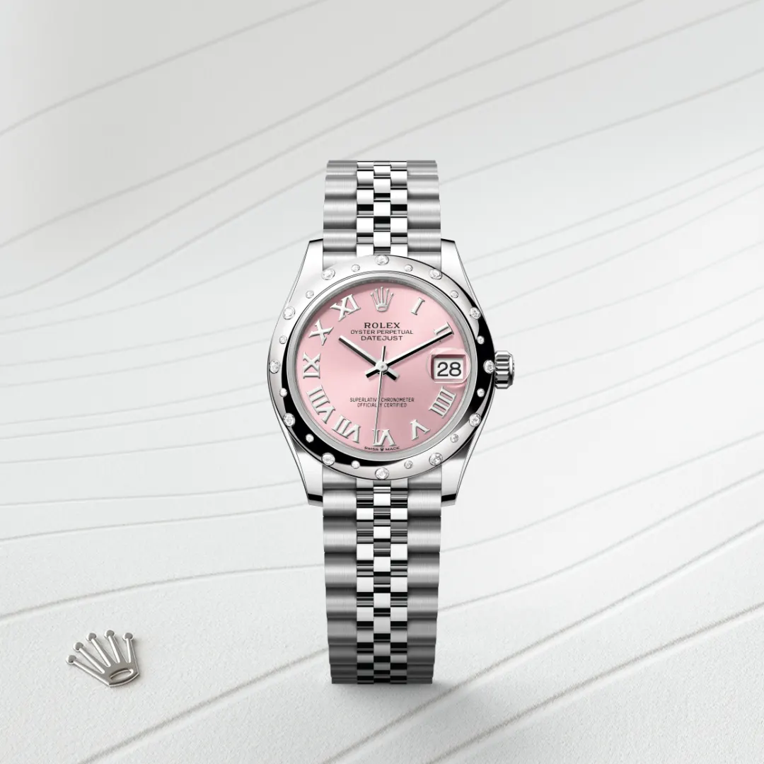 Rolex Datejust 31 en Rolesor gris – combinaison d’acier Oystersteel et d’or gris M278344RBR-0022 chez Maison Prieur