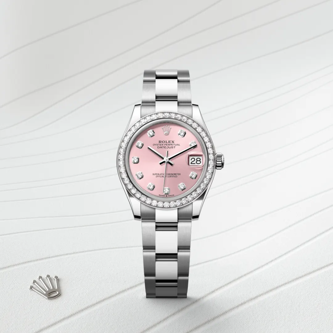 Rolex Datejust 31 en Rolesor gris – combinaison d’acier Oystersteel et d’or gris M278384RBR-0035 chez Maison Prieur
