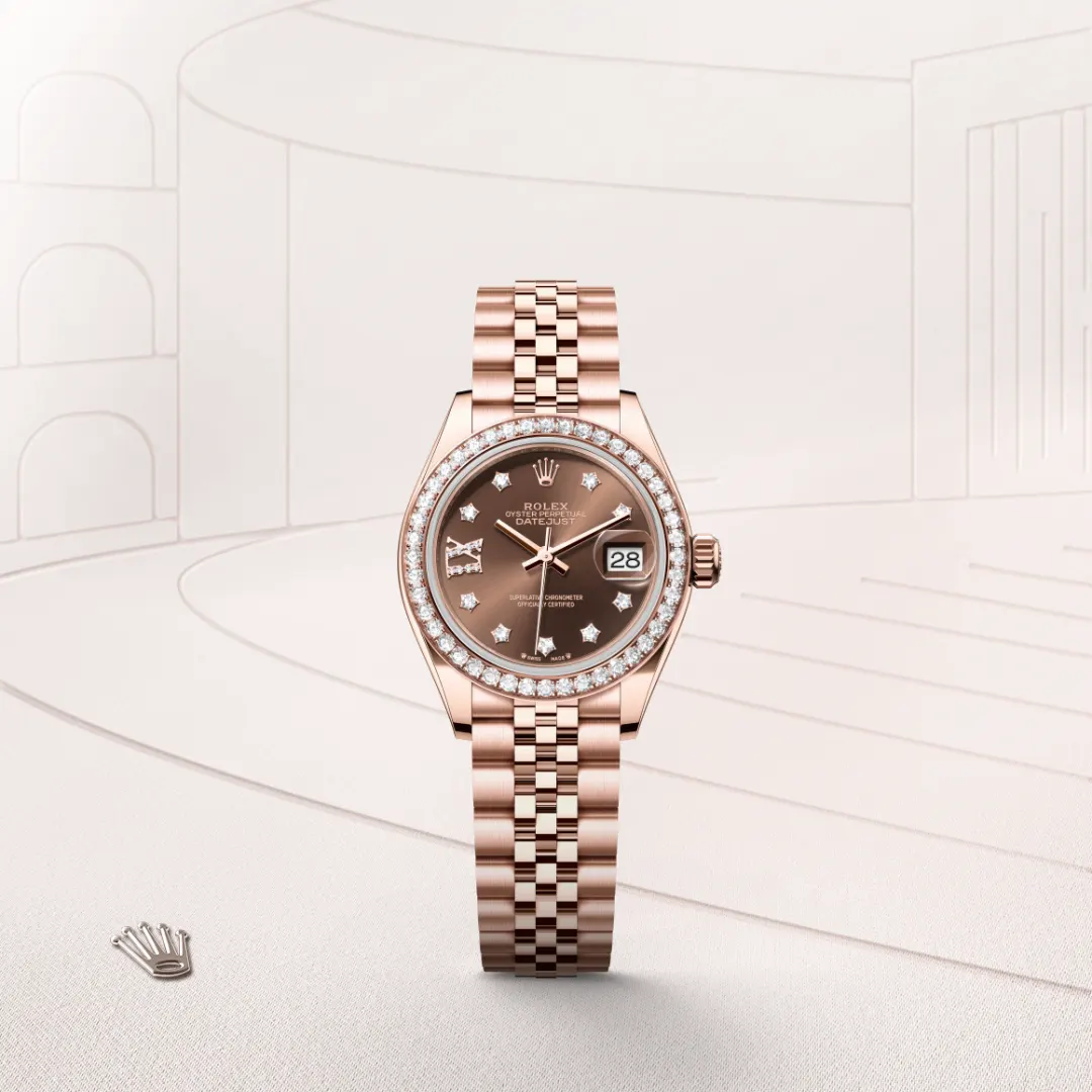 Rolex Lady-Datejust en Or Everose 18 ct M279135RBR-0002 chez Bijouterie Mornier