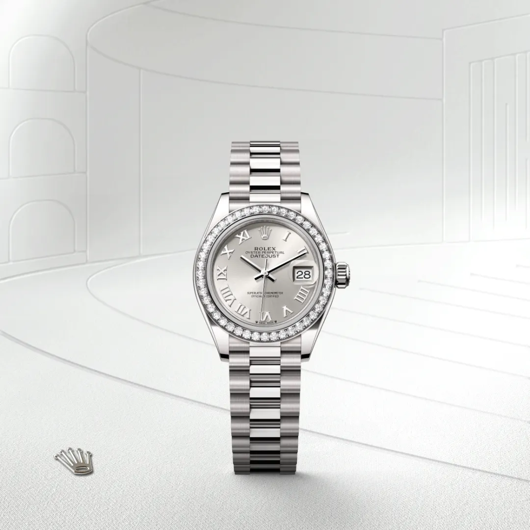 Rolex Lady-Datejust en Or gris 18 ct M279139RBR-0007 chez Bijouterie Mornier