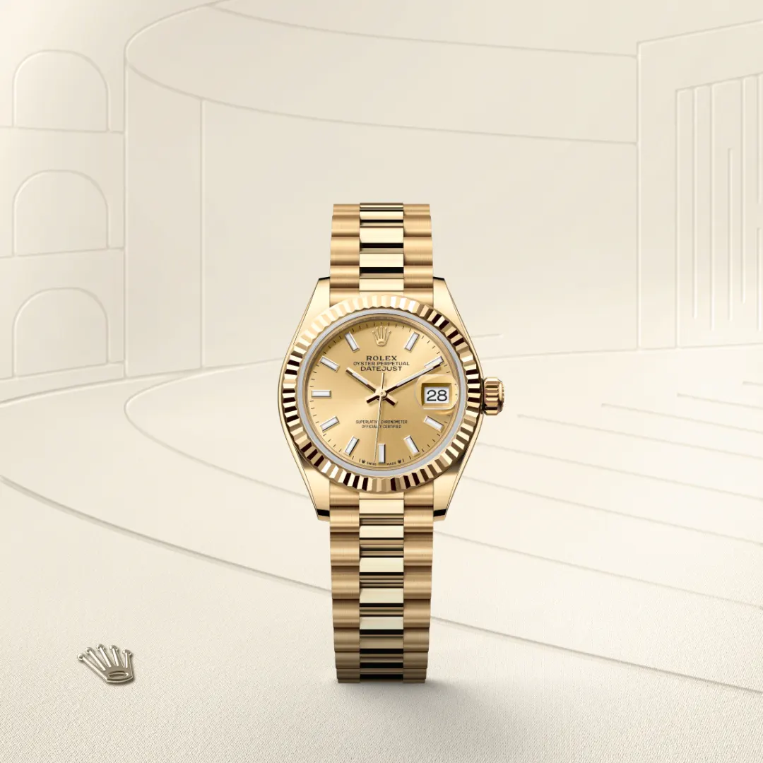 Rolex Lady-Datejust en Or jaune 18 ct M279178-0001 chez Lombard Joaillier