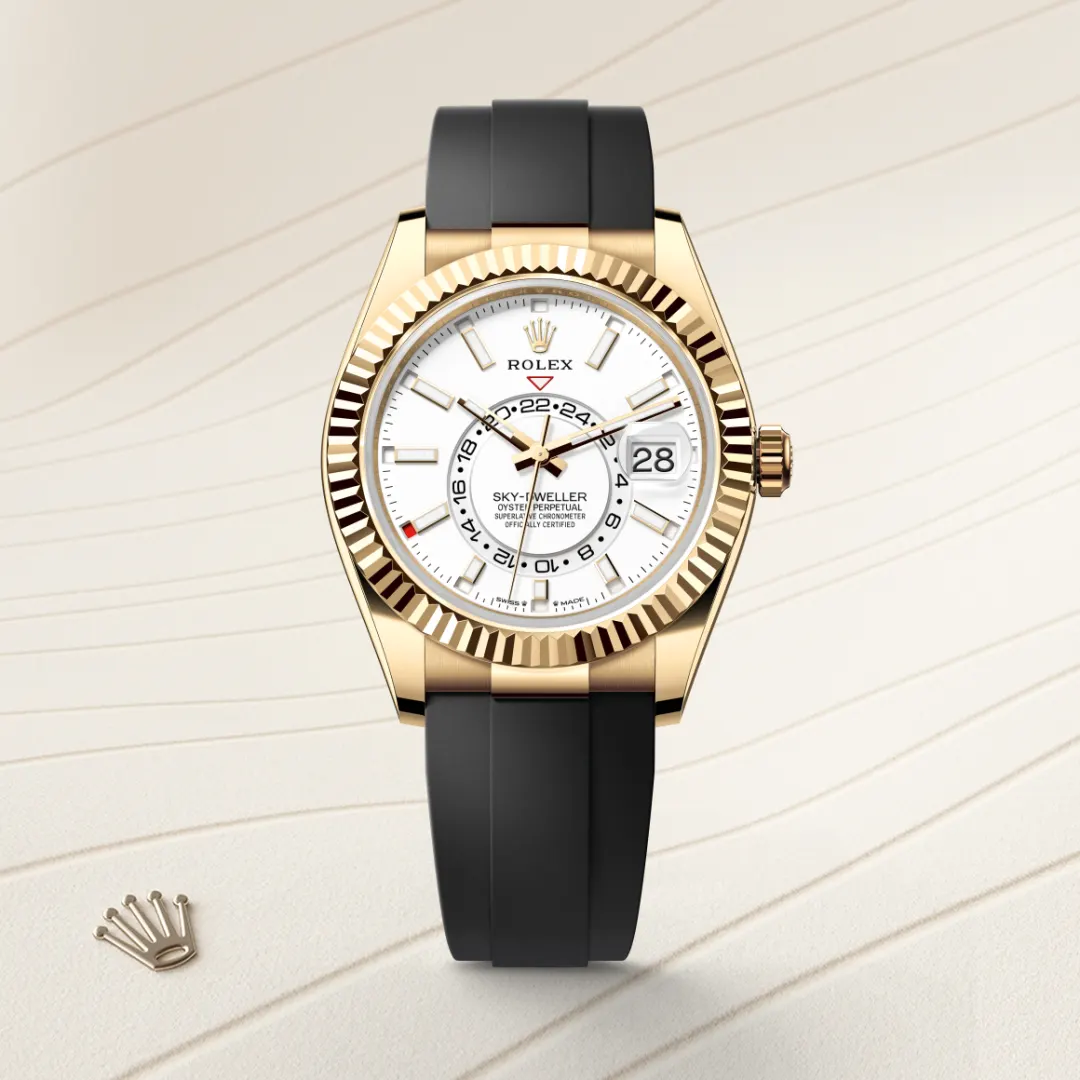 Rolex Sky-Dweller en Or jaune 18 ct M336238-0003 chez Ferret