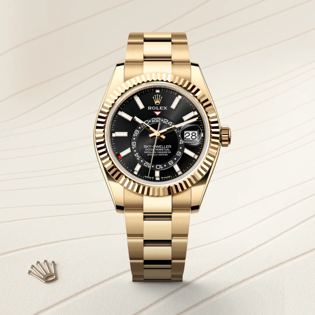 Rolex Sky-Dweller en Or jaune 18 ct M336938-0002 chez Dorise Joaillier