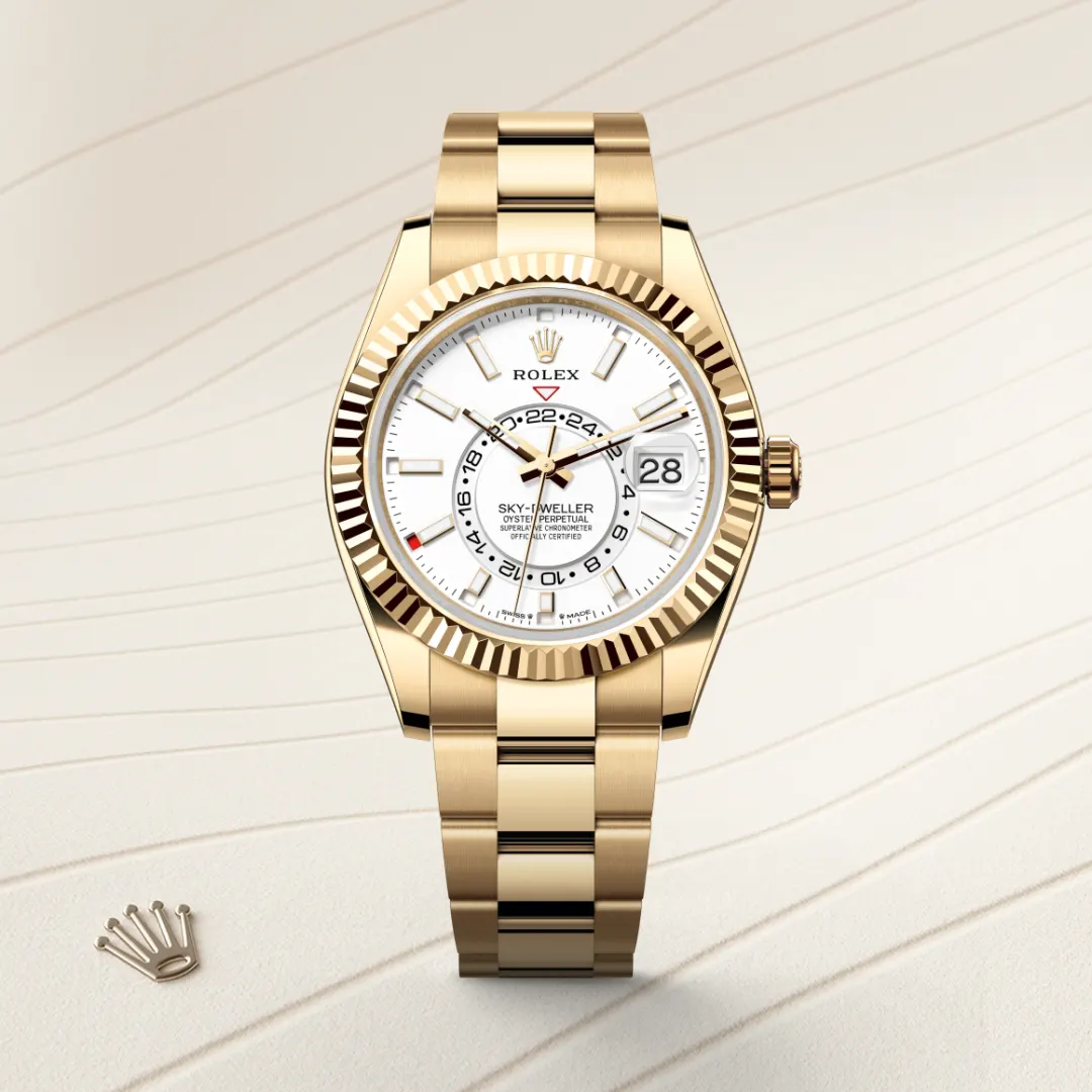 Rolex Sky-Dweller in 18 ct yellow gold M336938-0003 at Dubail