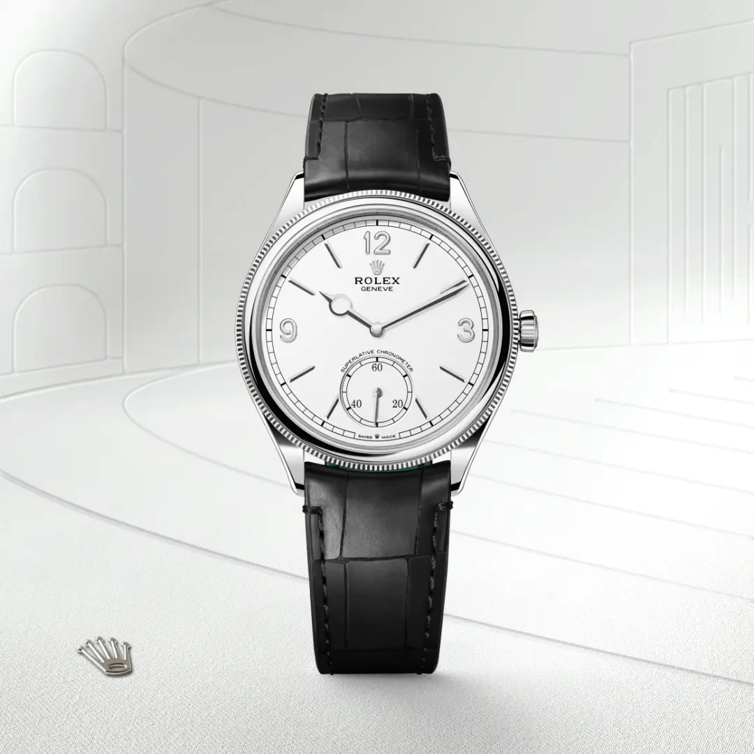 Rolex 1908 in 18 ct white gold M52509-0005 at Van Deijl