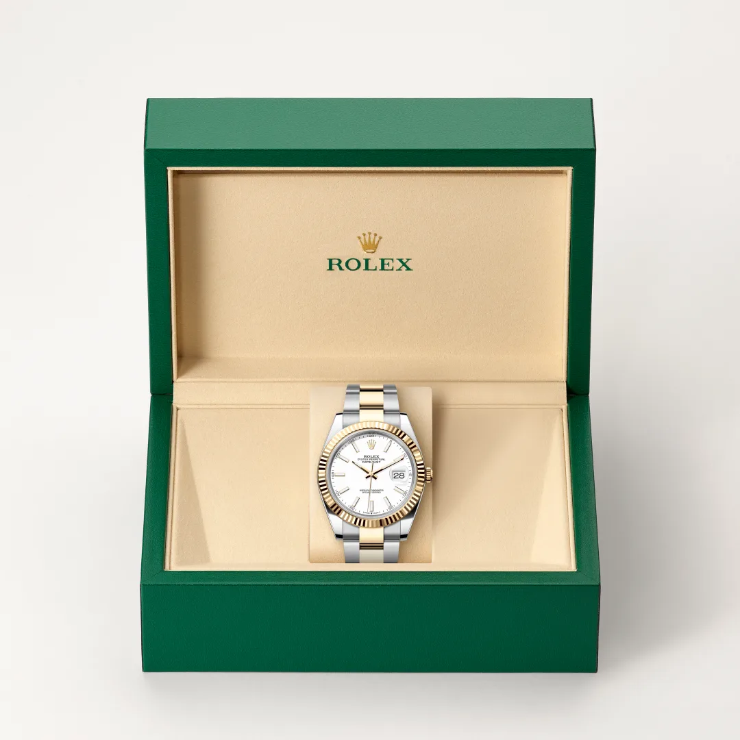 Rolex Datejust 41 in Yellow Rolesor - combination of Oystersteel and yellow gold M126333-0015 at Van Deijl