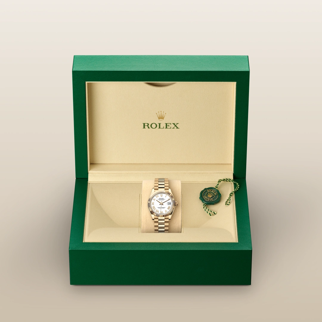 Rolex Datejust 31 en Or jaune 18 ct M278278-0020 chez Dubail