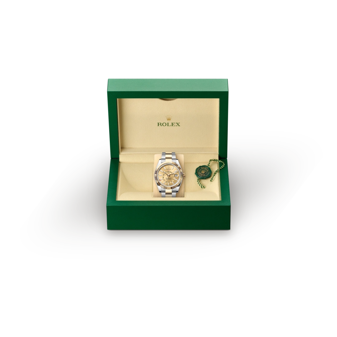 Rolex Sky-Dweller in Yellow Rolesor - combination of Oystersteel and yellow gold M336933-0001 at ACRE