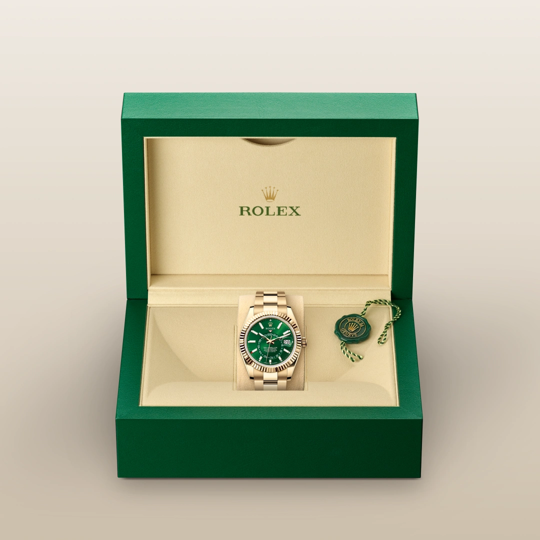 Rolex Sky-Dweller en Or jaune 18 ct M336938-0007 chez Veron Roques