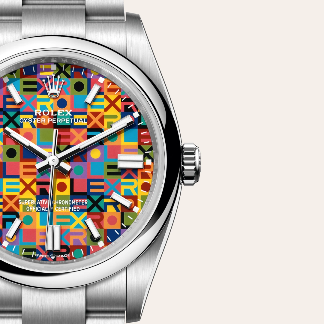 Rolex Oyster Perpetual 36 in Oystersteel M126000-0016 at Al-Ekliel Mohammed Mubarak Ali & Sons