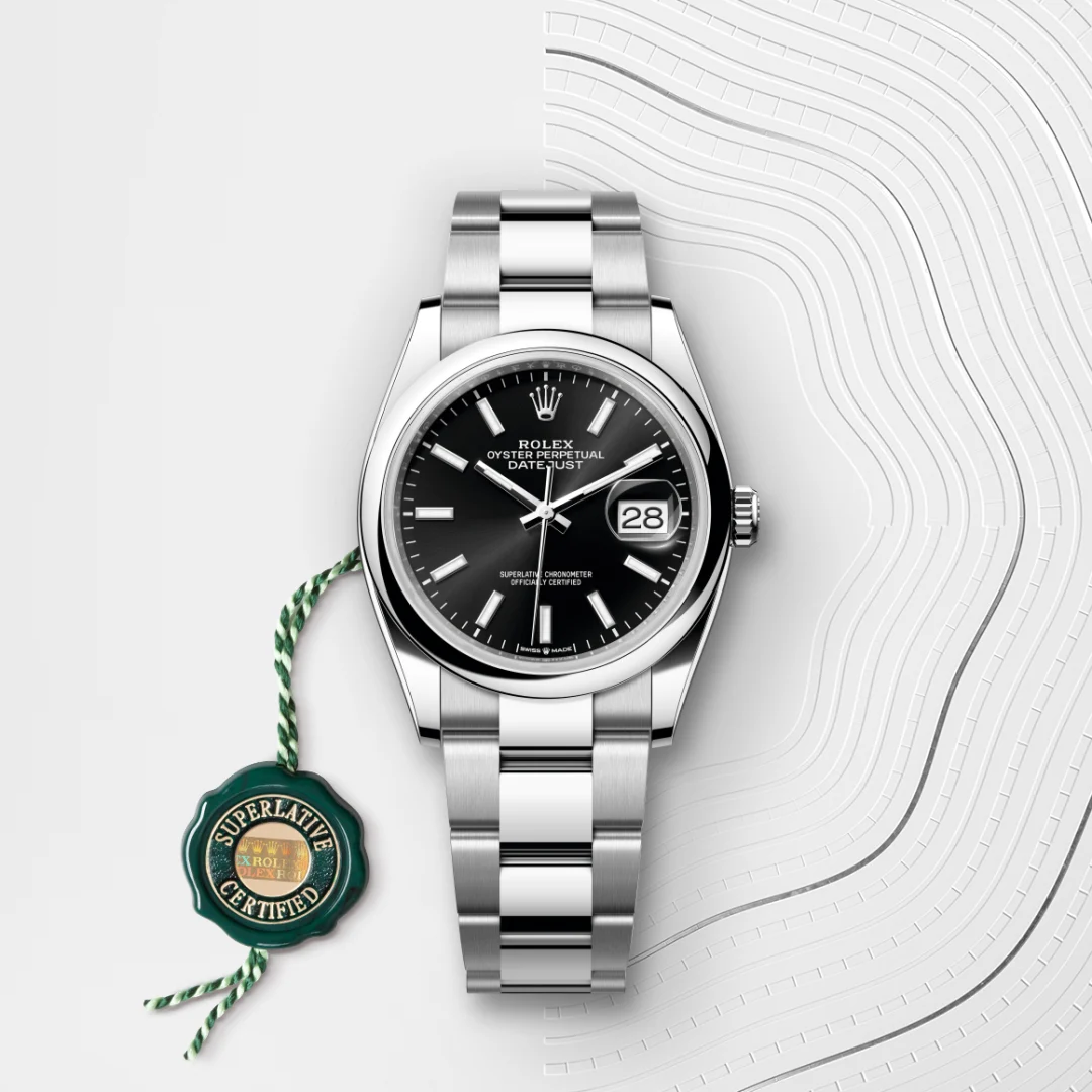 Rolex Datejust 36 en Acier Oystersteel M126200-0004 chez Lombard Joaillier