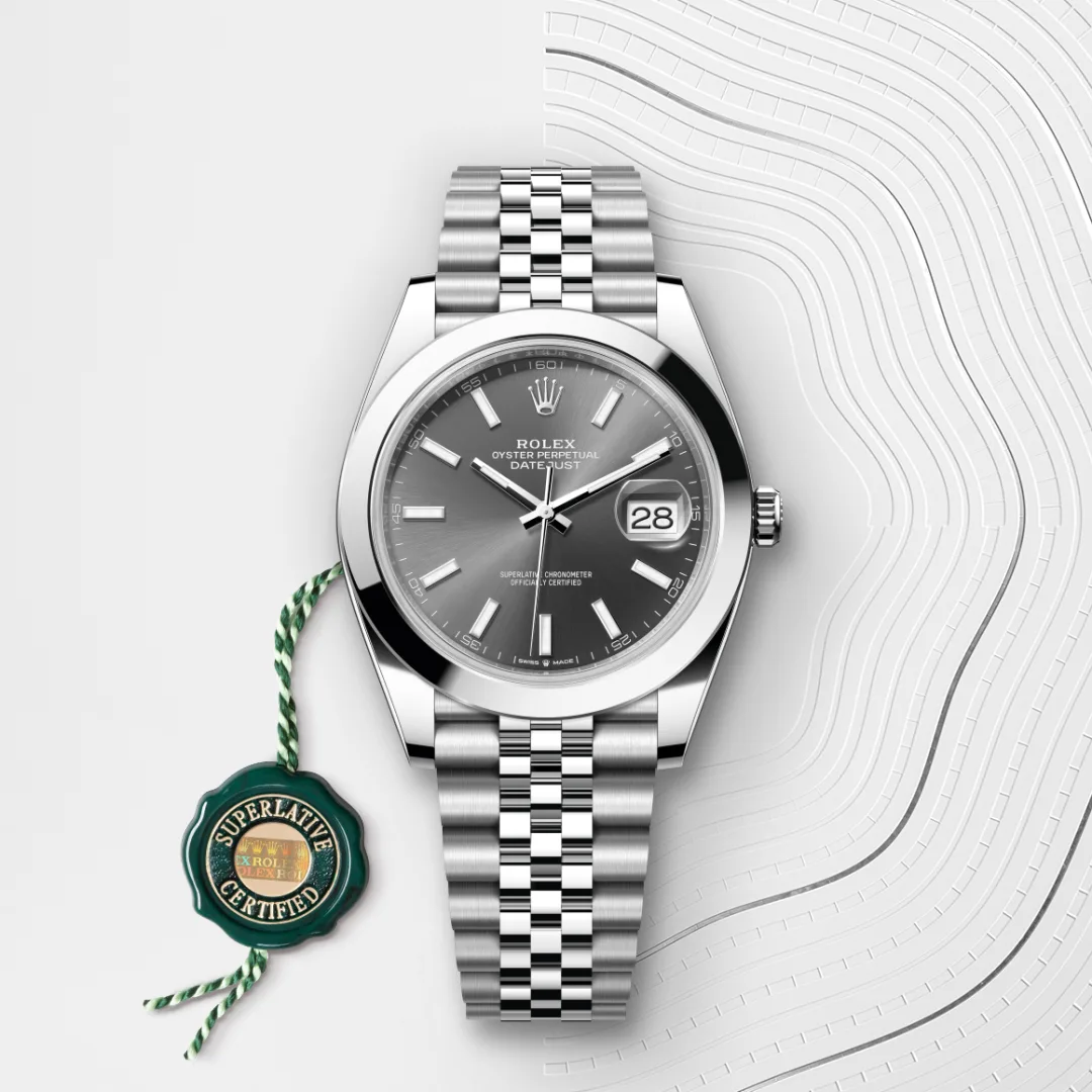 Rolex Datejust 41 en Acier Oystersteel M126300-0008 chez Veron Roques