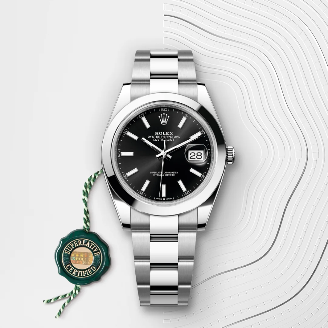 Rolex Datejust 41 en Acier Oystersteel M126300-0011 chez Veron Roques