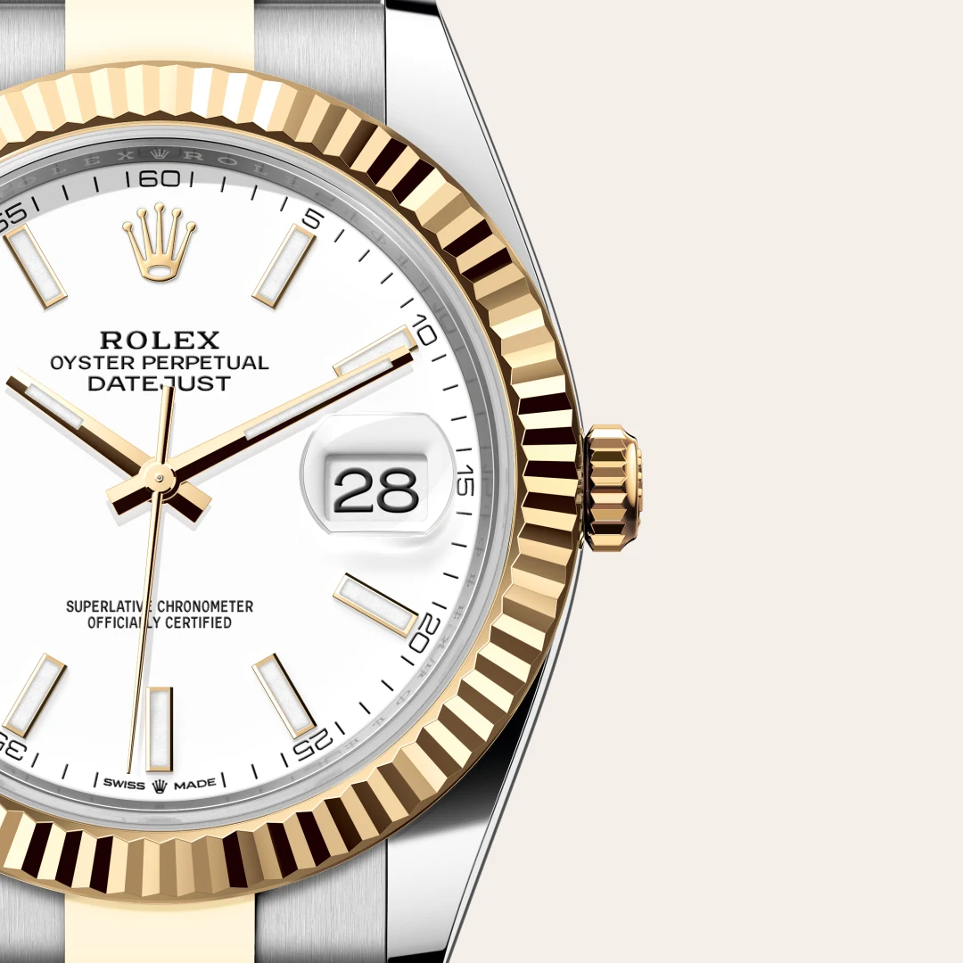 Rolex Datejust 41 in Yellow Rolesor - combination of Oystersteel and yellow gold M126333-0015 at Van Deijl