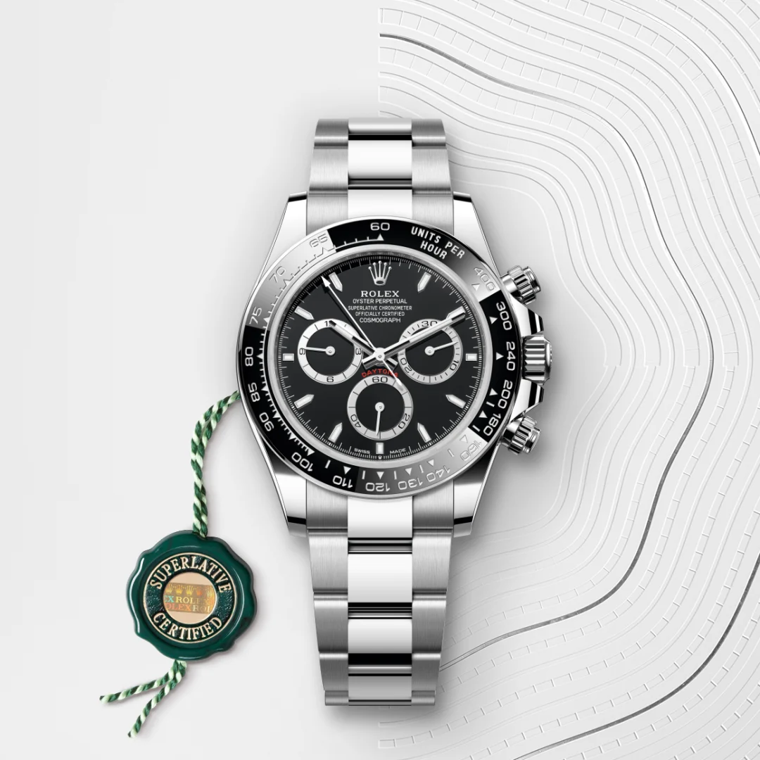 Rolex Cosmograph Daytona en Acier Oystersteel M126500LN-0002 chez Dorise Joaillier