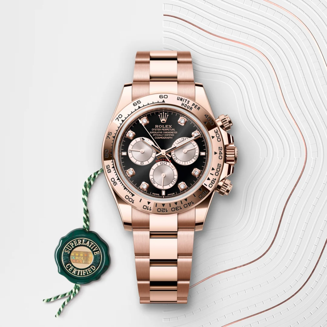 Rolex Cosmograph Daytona en Or Everose 18 ct M126505-0002 chez Dorise Joaillier