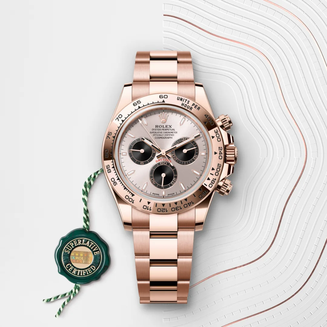 Rolex Cosmograph Daytona en Or Everose 18 ct M126505-0003 chez Hardy