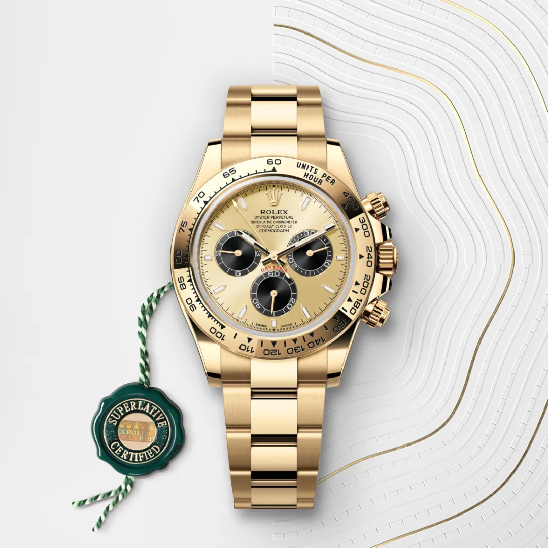 Rolex Cosmograph Daytona en Or jaune 18 ct M126508-0006 chez Hardy