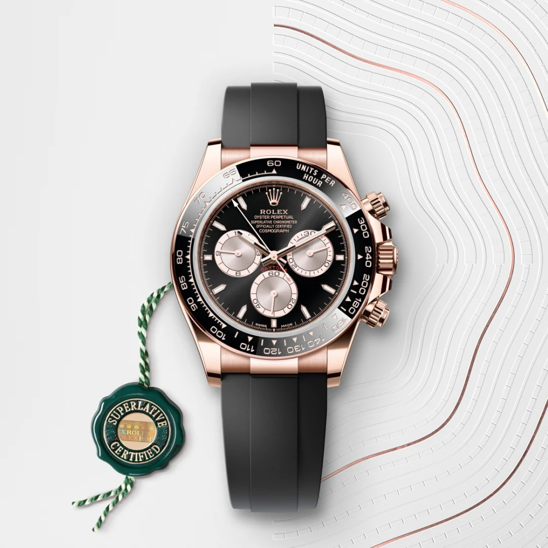 Rolex Cosmograph Daytona en Or Everose 18 ct M126515LN-0002 chez Hardy