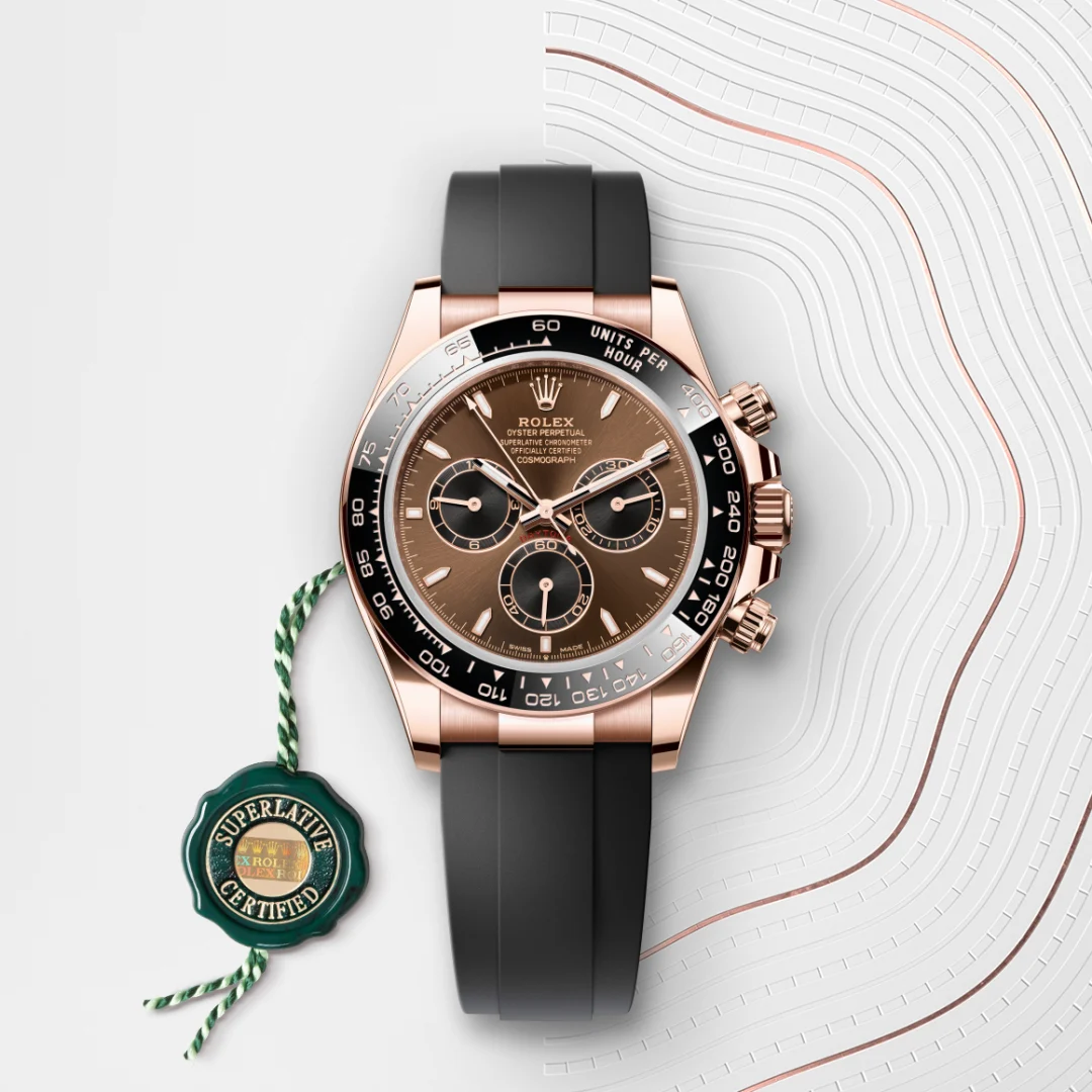 Rolex Cosmograph Daytona en Or Everose 18 ct M126515LN-0010 chez Dorise Joaillier