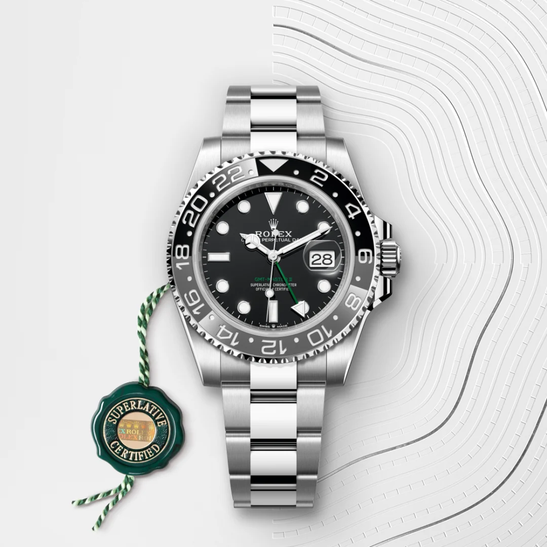 Rolex GMT-Master II en Acier Oystersteel M126710GRNR-0004 chez Dubail