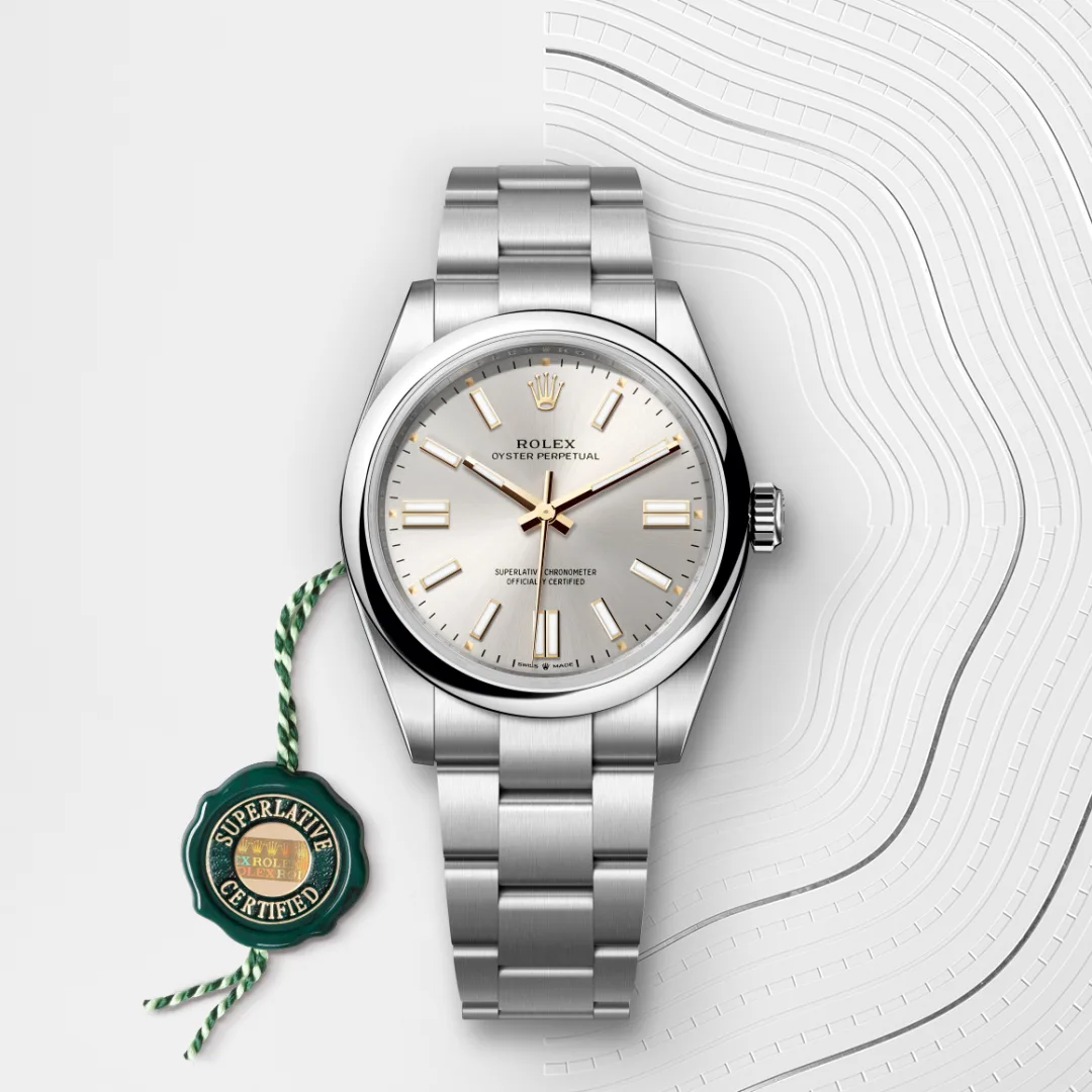 Rolex Oyster Perpetual 41 en Acier Oystersteel M134300-0001 chez Hardy