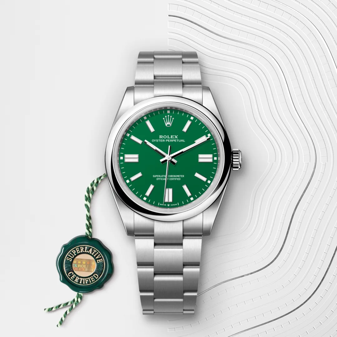Rolex Oyster Perpetual 41 en Acier Oystersteel M134300-0004 chez Hardy
