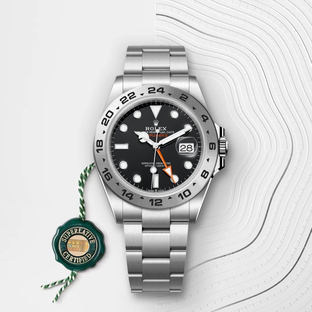 Rolex Explorer II en Acier Oystersteel M226570-0002 chez Bijouterie Mornier