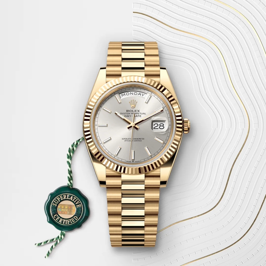 Rolex Day-Date 40 en Or jaune 18 ct M228238-0066 chez Dubail