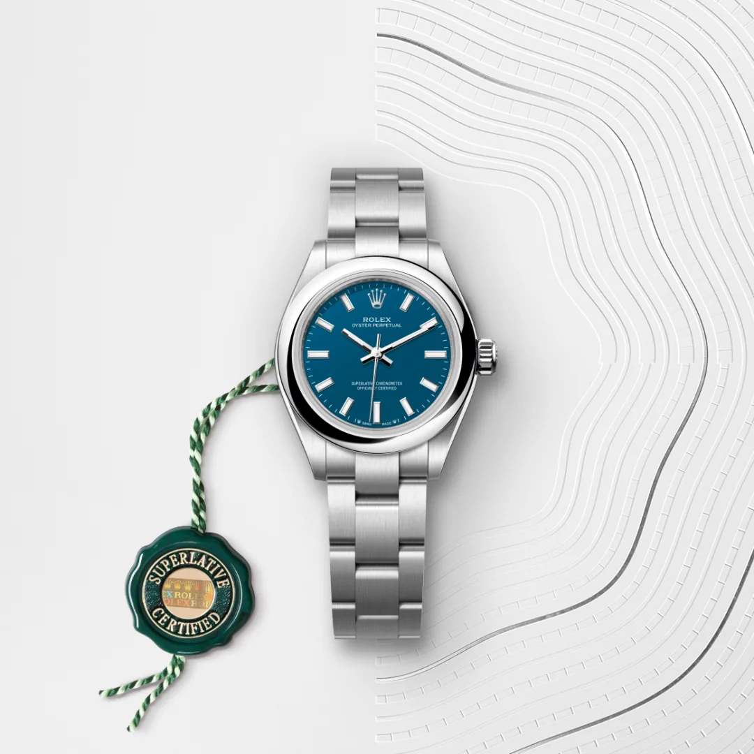 Rolex Oyster Perpetual 28 en Acier Oystersteel M276200-0011 chez Hardy