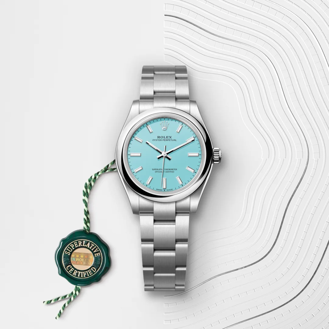 Rolex Oyster Perpetual 31 en Acier Oystersteel M277200-0007 chez Bijouterie Mornier