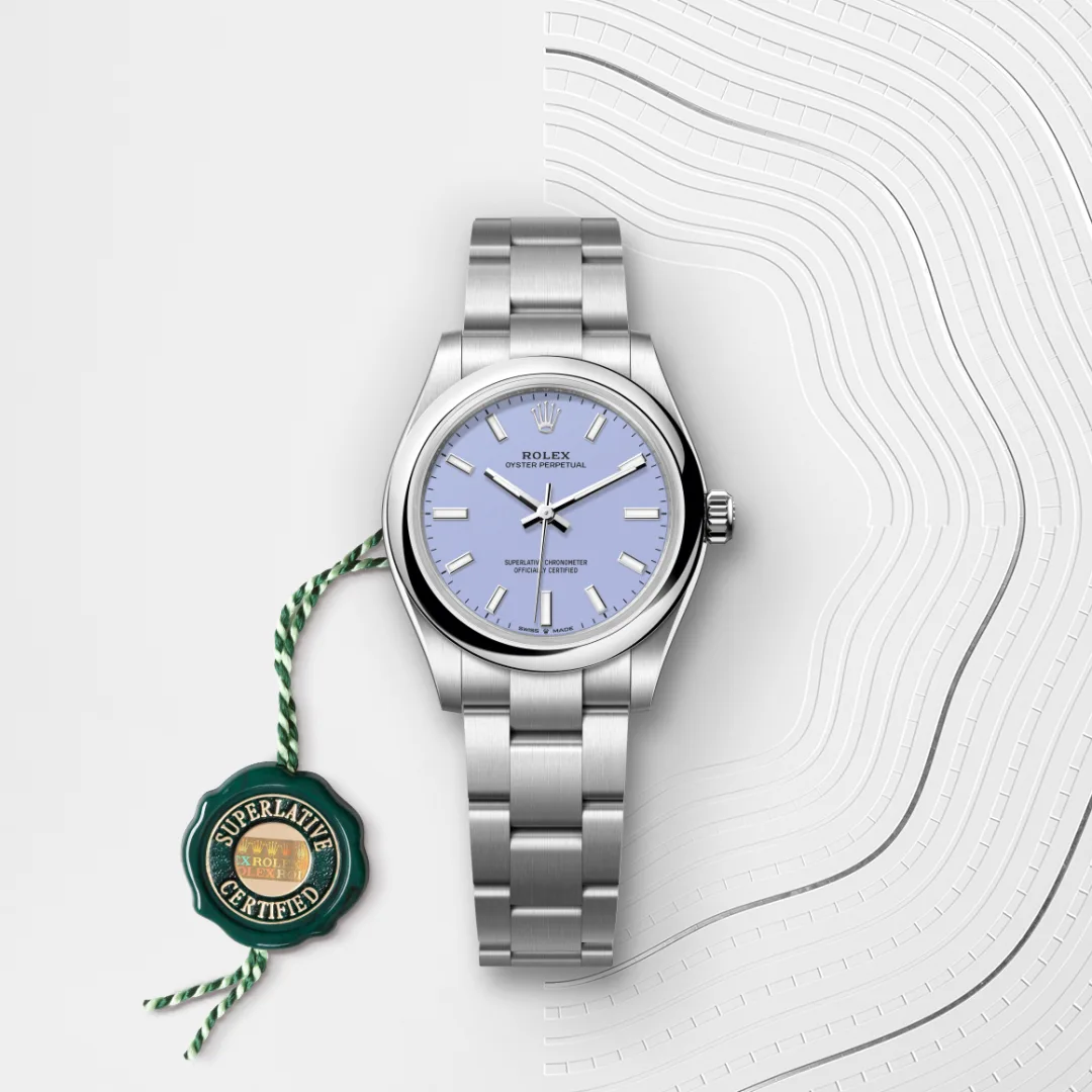 Rolex Oyster Perpetual 31 en Acier Oystersteel M277200-0014 chez Dorise Joaillier
