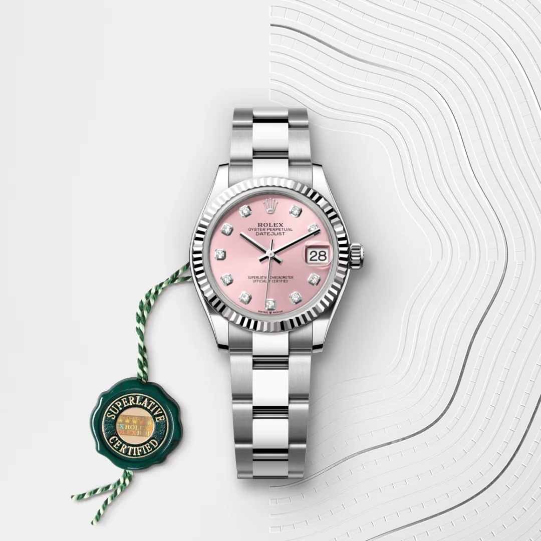 Rolex Datejust 31 en Rolesor gris – combinaison d’acier Oystersteel et d’or gris M278274-0031 chez Veron Roques