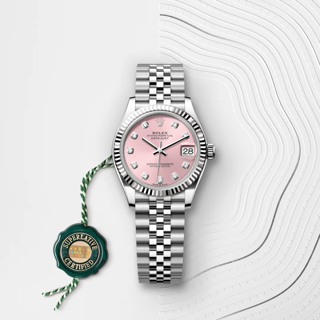 Rolex Datejust 31 en Rolesor gris – combinaison d’acier Oystersteel et d’or gris M278274-0032 chez Frayssinet Joaillier