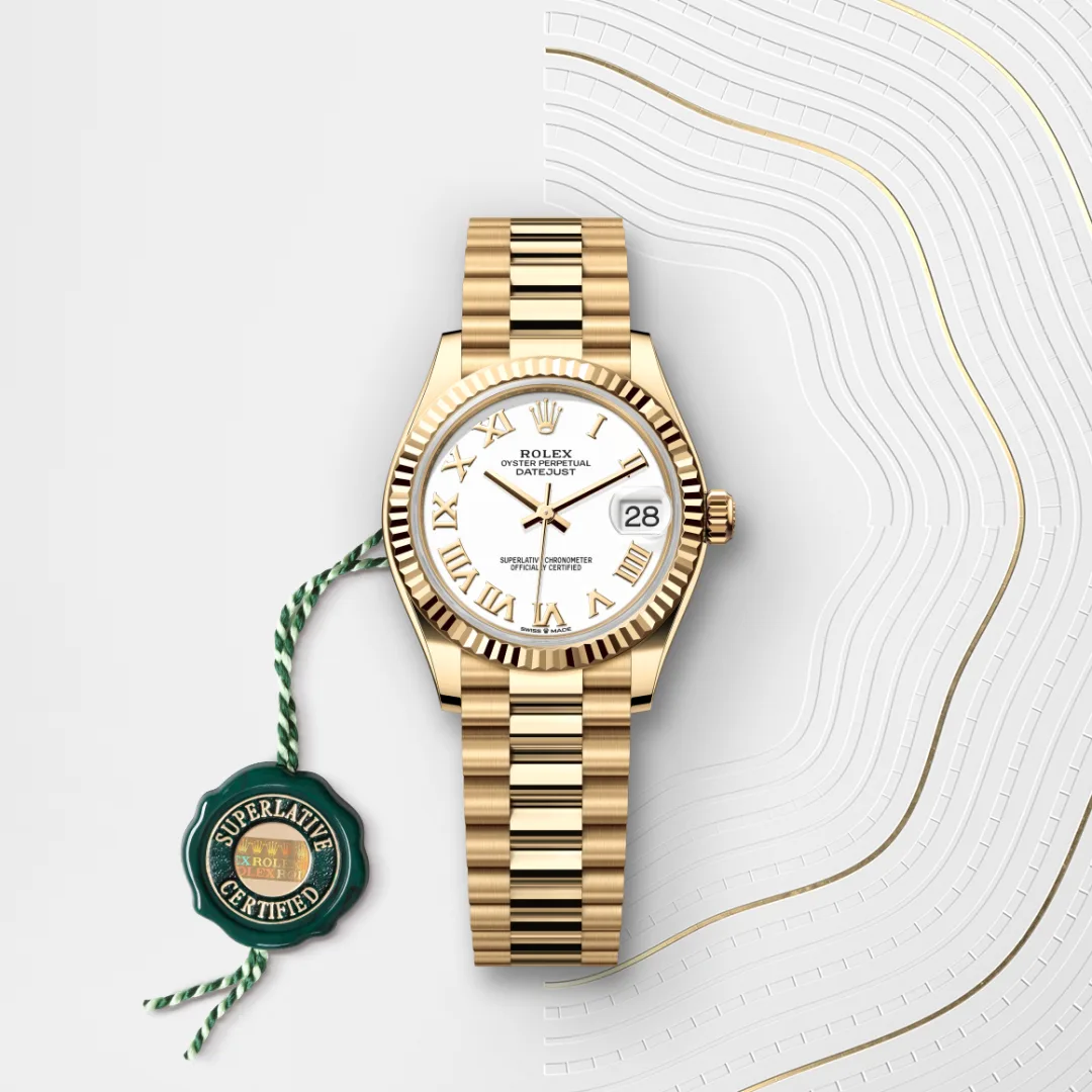 Rolex Datejust 31 en Or jaune 18 ct M278278-0020 chez Dubail