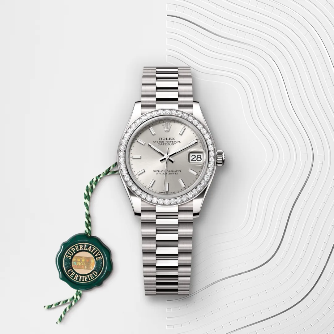Rolex Datejust 31 en Or gris 18 ct M278289RBR-0012 chez Dubail